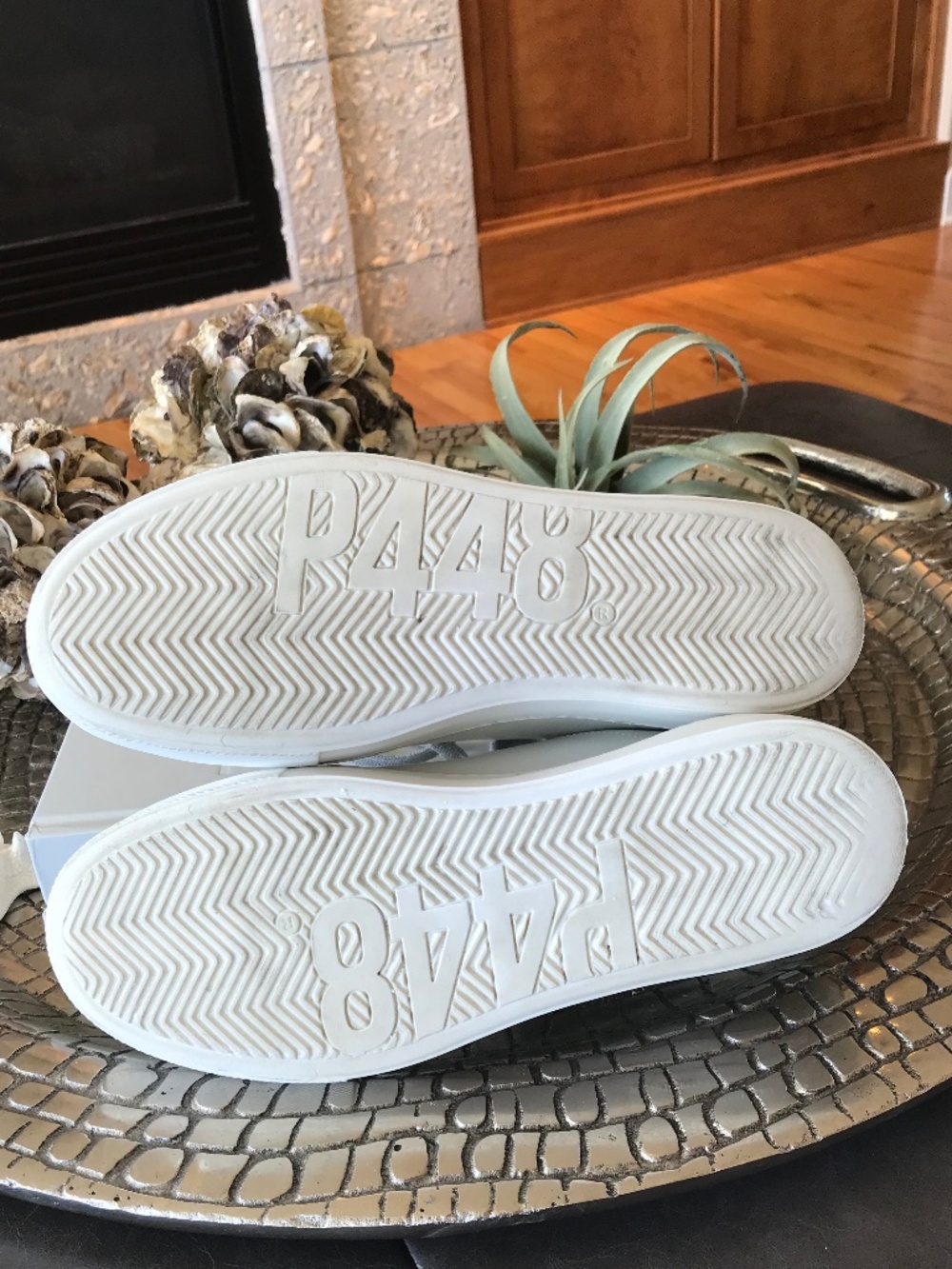 P448 ITALIAN LEATHER LUXURY SNEAKERS - Picture 9 of 16
